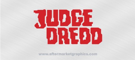 Judge Dredd Decal